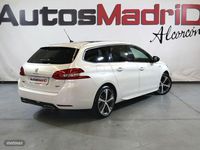 Usado Peugeot 308 SW GT 130 CV (95 kW) 2021 Blanco Familiar