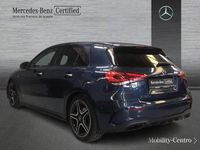 Usado Mercedes A180 AMG line 116 CV (85 kW) 2021 Denim blue  metallic paint Berlina