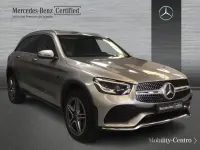 Usado Mercedes GLC300e AMG line 194 CV (142 kW) 2021 Mojave silver metallic paint SUV