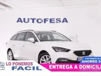 Usado Seat Leon Style 110 CV (80 kW) 2021 Blanco Familiar