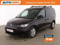 Usado VW Caddy 122 CV (89 kW) 2021 Negro Monovolumen