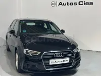 Usado Audi A3 150 CV (110 kW) 2019 Negro Berlina