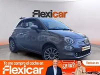Usado Fiat 500C Dolcevita 70 CV (51 kW) 2021 Gris / plata Descapotable