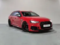 Usado Audi RS4 Exclusive 450 CV (330 kW) 2019 Rojo Familiar