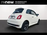 Usado Fiat 500 70 CV (51 kW) 2022 Blanco Berlina