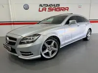 Usado Mercedes CLS350 Shooting Brake 258 CV (189 kW) 2015 Gris / plata Familiar