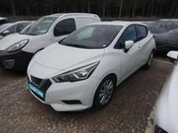 Begagnad Nissan Micra Acenta 92 HK (67 kW) 2020 Vit Halvkombi