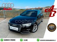 Usado Audi A4 S-Line 190 CV (139 kW) 2016 Negro Familiar