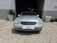 Usado Mercedes SLK200 136 CV (100 kW) 1996 Gris / plata Descapotable