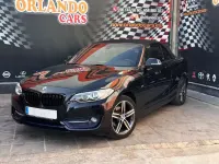 Usado BMW 218 Sport Line 136 CV (100 kW) 2016 Negro Descapotable