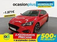 Usado Ford Focus ST-Line 120 CV (88 kW) 2020 Rojo Berlina