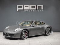 Usado Porsche 911 Carrera 4S 400 CV (294 kW) 2013 Gris / plata Coupe