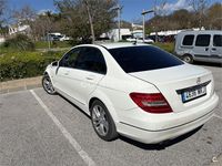 Usado Mercedes C180 Avantgarde 120 CV (88 kW) 2012 Blanco Berlina