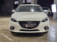 Usado Mazda 3 Luxury 105 CV (77 kW) 2017 Blanco Berlina