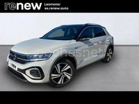 Usado VW T-Roc R-line 190 CV (139 kW) 2022 Gris / plata SUV