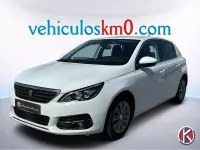 Usado Peugeot 308 Allure 130 CV (95 kW) 2021 Blanco