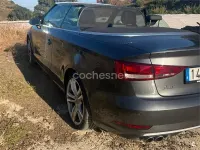 Usado Audi A3 Cabriolet S-Line 150 CV (110 kW) 2018 Gris / plata Descapotable