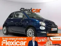 Usado Fiat 500C Connect 70 CV (51 kW) 2021 Azul Descapotable