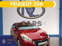 Usado Peugeot 208 Style 100 CV (73 kW) 2017 Granate Utilitario