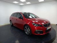 Usado Peugeot 308 GT-line 131 CV (96 kW) 2019 Rojo Familiar