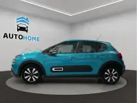 Usado Citroën C3 Feel 83 CV (61 kW) 2021 Azul Utilitario