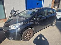Usado Nissan Note Acenta 90 CV (66 kW) 2013 Negro Utilitario