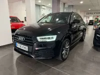 Usado Audi Q3 150 CV (110 kW) 2018 Negro SUV