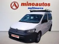Usado VW Caddy Trendline 122 CV (89 kW) 2021 Blanco Monovolumen