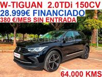 Usado VW Tiguan Life 150 CV (110 kW) 2021 Negro SUV