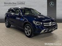 Usado Mercedes GLC200 197 CV (144 kW) 2022 Azul cavansita SUV