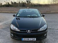 Usado Peugeot 206 109 CV (80 kW) 2004 Negro Utilitario