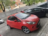 Usado Ford Ka Titanium 69 CV (50 kW) 2009 Rojo Utilitario