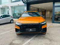 Usado Audi Q8 S-line plus 286 CV (210 kW) 2021 Naranja SUV