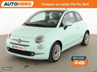 Usado Fiat 500 Lounge 70 CV (51 kW) 2016 Verde Utilitario
