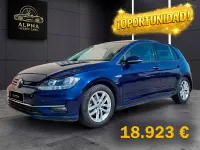 Usado VW Golf VII Business 130 CV (95 kW) 2019 Azul Berlina