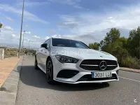 Usado Mercedes CLA200 150 CV (110 kW) 2020 Blanco Coupe