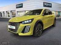 Usado Peugeot e-208 GTi 114 kW (156 CV) 2024 Amarillo Utilitario
