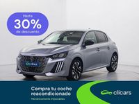Usado Peugeot 208 Allure 100 CV (73 kW) 2025 Gris Utilitario