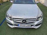 Usado Mercedes C200 136 CV (100 kW) 2017 Gris / plata Berlina