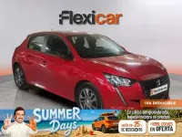 Usado Peugeot 208 Allure 100 CV (73 kW) 2022 Rojo Utilitario