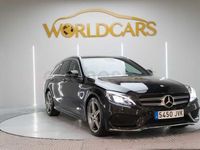 Usado Mercedes C220 170 CV (125 kW) 2016 Negro Familiar