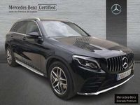 Usado Mercedes GLC220 170 CV (125 kW) 2017 Negro SUV