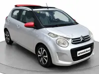 Usado Citroën C1 PureTech 82 CV (60 kW) 2014 Gris / plata Utilitario