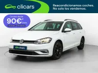 Usado VW Golf VII Advance 125 CV (91 kW) 2018 Blanco Familiar