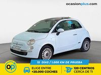 Usado Fiat 500 Lounge 101 CV (74 kW) 2010 Azul Utilitario