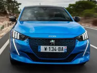 Usado Peugeot e-208 Allure 100 kW (136 CV) 2021 Blanco Utilitario