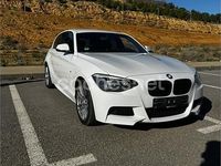 Usado BMW 118 M Sport 143 CV (105 kW) 2014 Blanco Utilitario