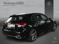 Usado Mercedes A200 AMG line 150 CV (110 kW) 2022 Negro Berlina