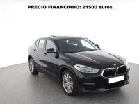 Käytetty BMW X2 Comfort Edition 136 HP (100 kW) 2022 Musta Katumaasturi
