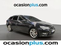 Usado Seat Leon FR 184 CV (135 kW) 2014 Negro Monovolumen